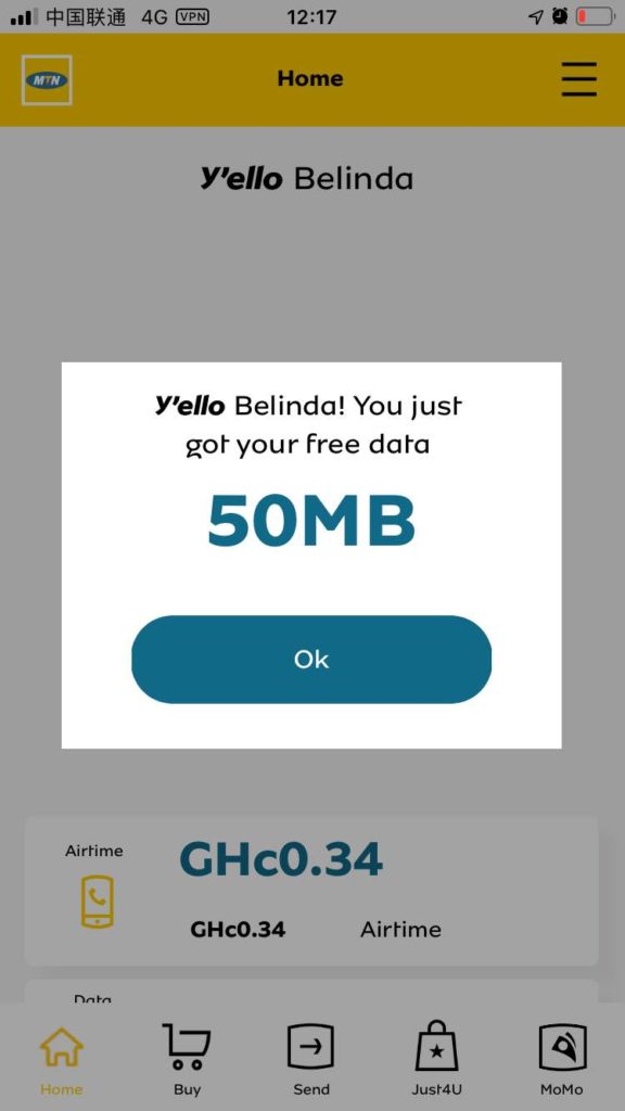 free data from MTN kaetech digital