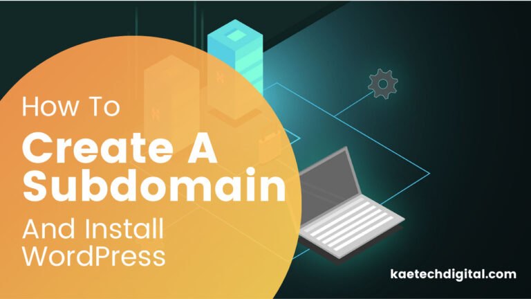 how to create a subdomain