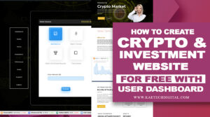 Read more about the article Investment & Cryptocurrency website with User dashboard using WordPress