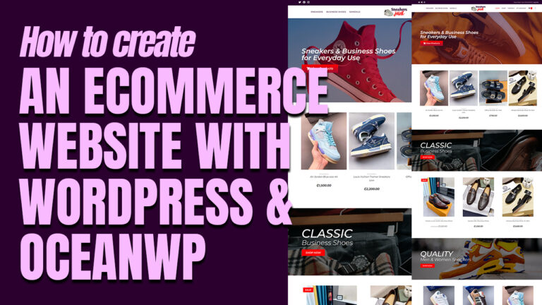 Creating An E-commerce Website