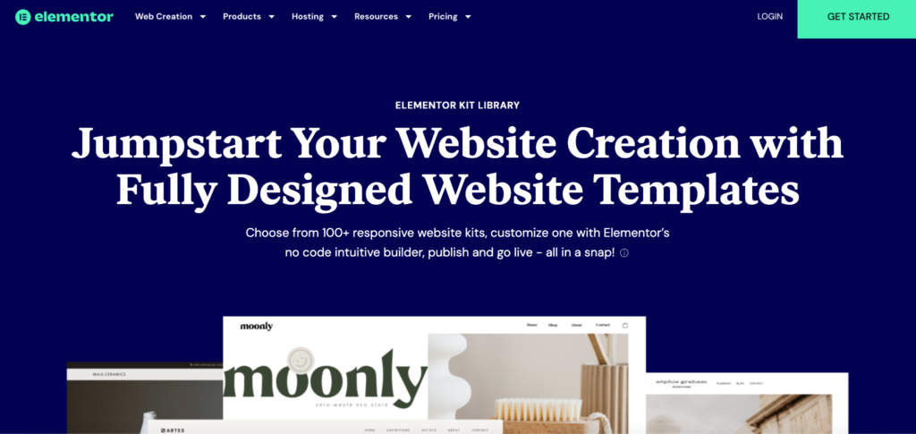 WordPress websites Elementor