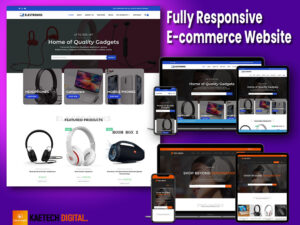 Fully Responsive E-Commerce Website