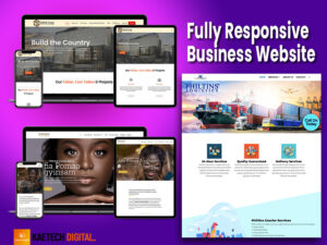 Four Pages Business Website