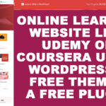 How to create an online learning website